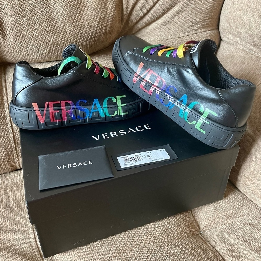 Versace Leather‎ Sneakers